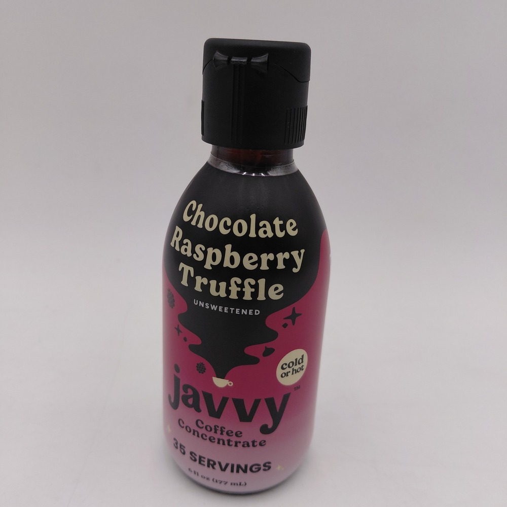 Javy Coffee Concentrate Chocolate Raspberry Truffle 6oz 35 Servings Retired